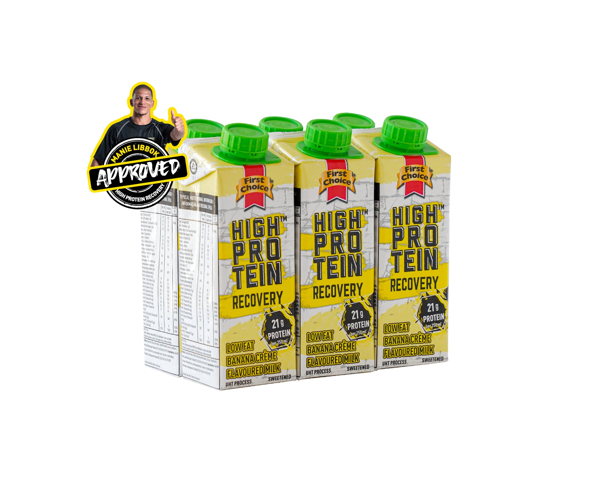 High-Protein Recovery Milk | Banana Crème Flavoured  - 1 x 6 pack (250ml)