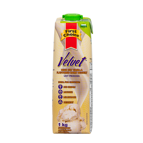 Velvet | Vanilla - 1 x 6 pack (1L)