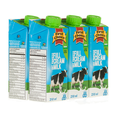 Milk | Full Cream Long Life  - 1 x 6 pack (250ml)