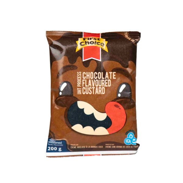 Flavoured Custard | Chocolate - 1 x 12 pack (200g)