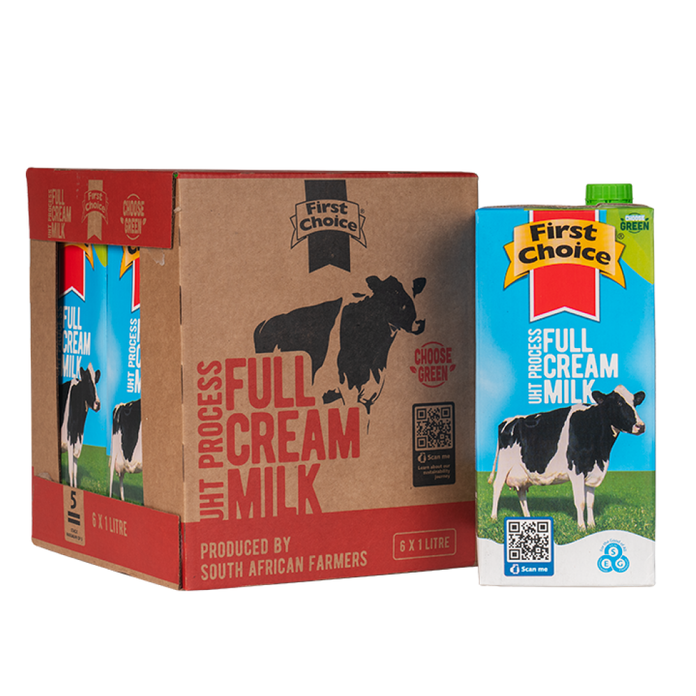 Milk | Full Cream Long Life -1 x 6 pack (1L)