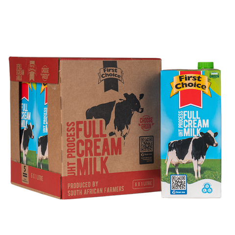 Milk | Full Cream Long Life -1 x 6 pack (1L)