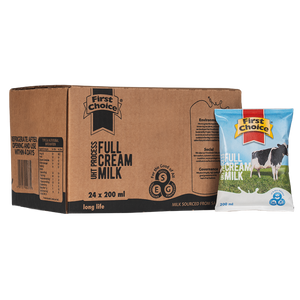 Milk | Full Cream Long Life - 1 x 24 pack (200ml)