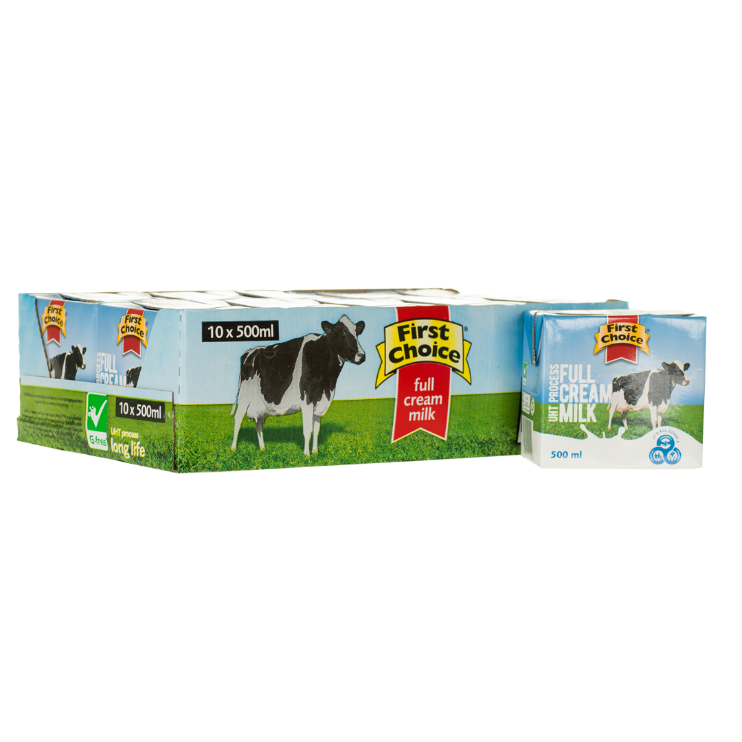 Milk | Full Cream Long Life - 1 x 10 pack (500ml)