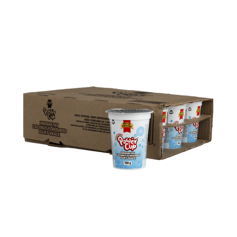 Power Cup | Coconut Flavoured Dairy Snack - 12 x 150g