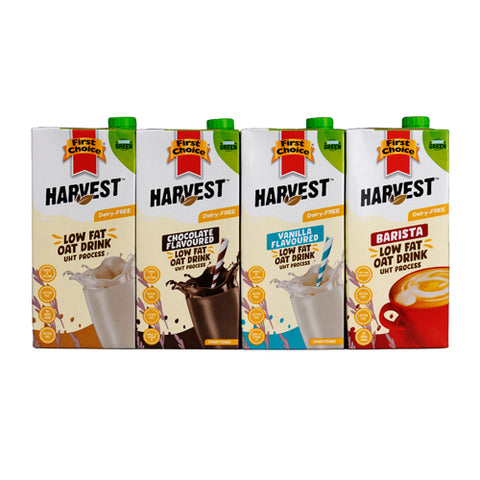 Harvest Oat Drink | Plain, Chocolate, Vanilla or Barista - 1L